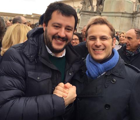 Matteo Salvini e Armando Siri